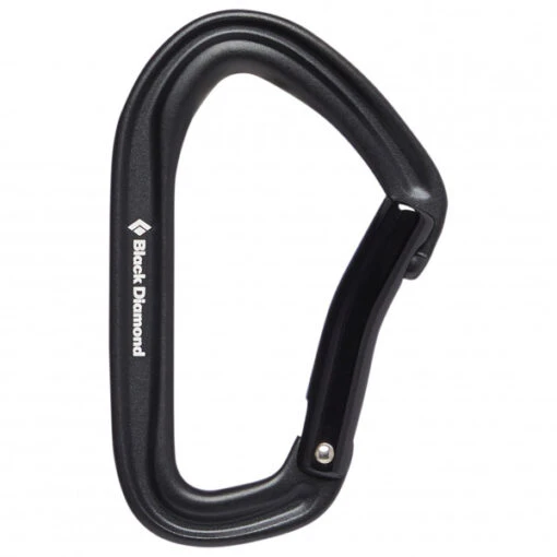 Black Diamond Hotforge Bent Gate - Snapgate Carabiner -Climbing Equipment black diamond hotforge bent gate snapgate carabiner