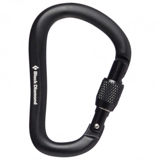 Black Diamond Rocklock Screwgate Carabiner - HMS Carabiner -Climbing Equipment black diamond rocklock screwgate carabiner hms carabiner