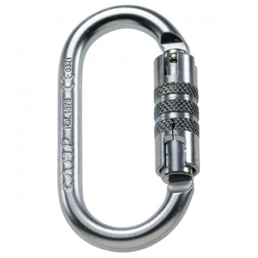 Steel Oval 2 Lock -Stahlkarabiner - Steel Carabiner -Climbing Equipment camp steel oval 2 lock stahlkarabiner steel carabiner