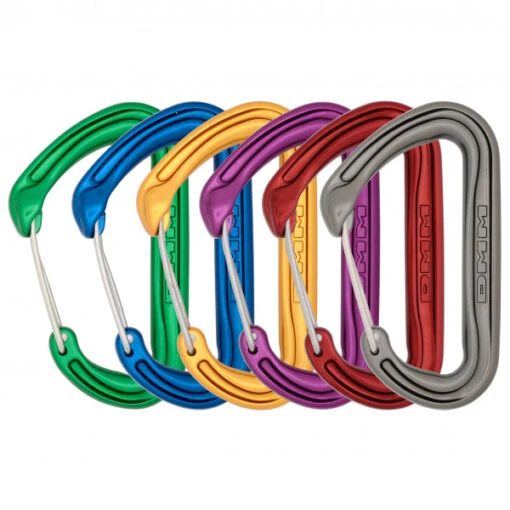 DMM Chimera Colour 6 Pack - Snapgate Carabiner -Climbing Equipment dmm chimera colour 6 pack snapgate carabiner