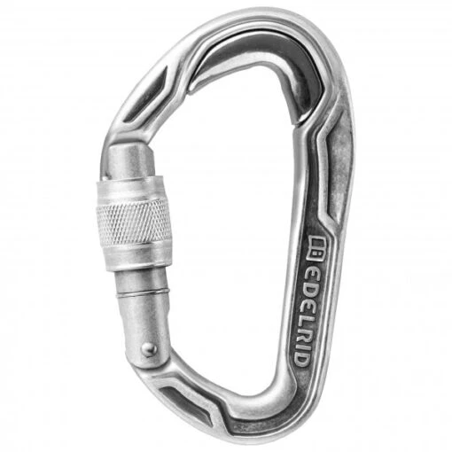 Edelrid Bulletproof Screw Eco - Screwgate Carabiner -Climbing Equipment edelrid bulletproof screw eco screwgate carabiner