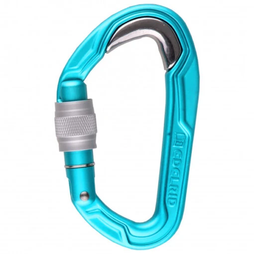 Edelrid Bulletproof Screw II - Screwgate Carabiner -Climbing Equipment edelrid bulletproof screw ii screwgate carabiner