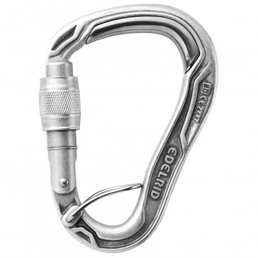 Edelrid HMS Bulletproof Screw FG Eco - HMS Carabiner -Climbing Equipment edelrid hms bulletproof screw fg eco hms carabiner