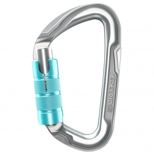 Edelrid Pure Triple III - Locking Carabiner -Climbing Equipment edelrid pure triple iii locking carabiner