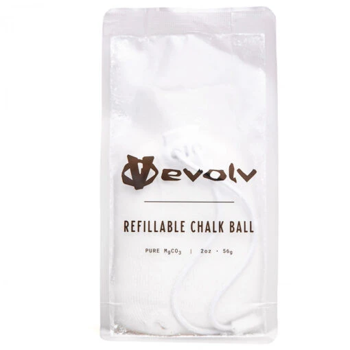 Evolv Chalk Ball (Refillable) - Chalk -Climbing Equipment evolv chalk ball refillable chalk