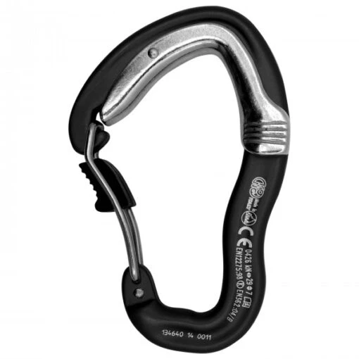 KONG Ergo Wire Double Gate - Locking Carabiner -Climbing Equipment kong ergo wire double gate locking carabiner