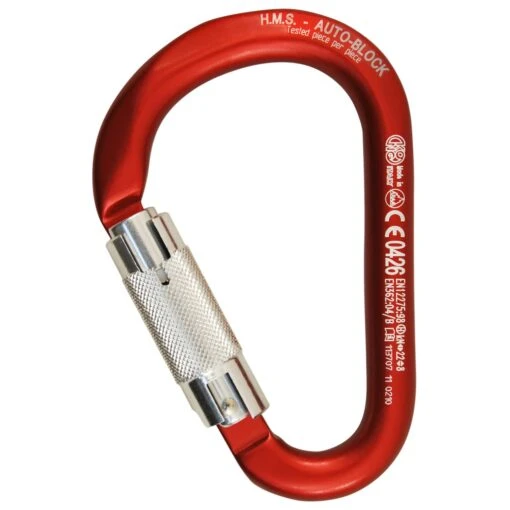 KONG HMS Classic Autoblock - HMS Carabiner -Climbing Equipment kong hms classic autoblock hms carabiner