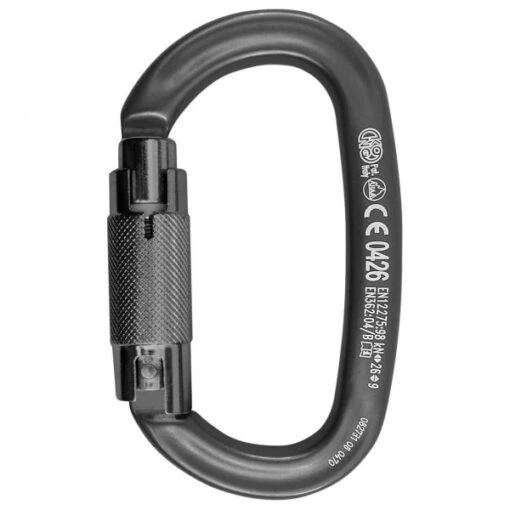 KONG Ovalone Trilock - Screwgate Carabiner -Climbing Equipment kong ovalone trilock screwgate carabiner