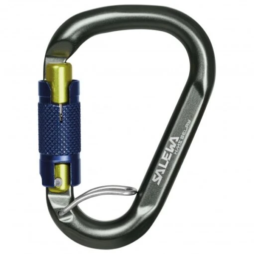 SALEWA Belay Twist Lock Karabiner - HMS Carabiner -Climbing Equipment salewa belay twist lock karabiner hms carabiner