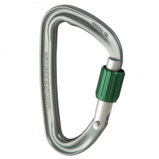 Wild Country Eos - Screwgate Carabiner -Climbing Equipment wild country eos screwgate carabiner